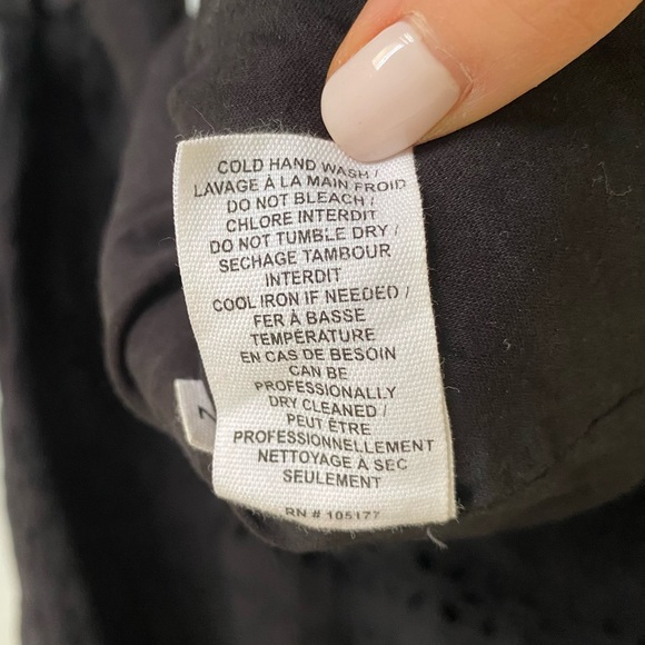 Ulla Johnson One-Shoulder Black Eyelet Lace Dress - Size 2 - Picture 12 of 16